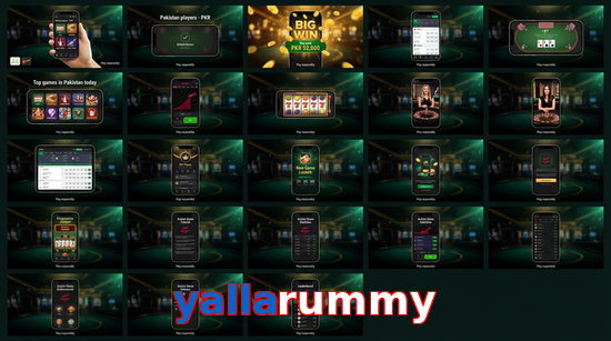 Main screen of Yallarummy bet page for PK players