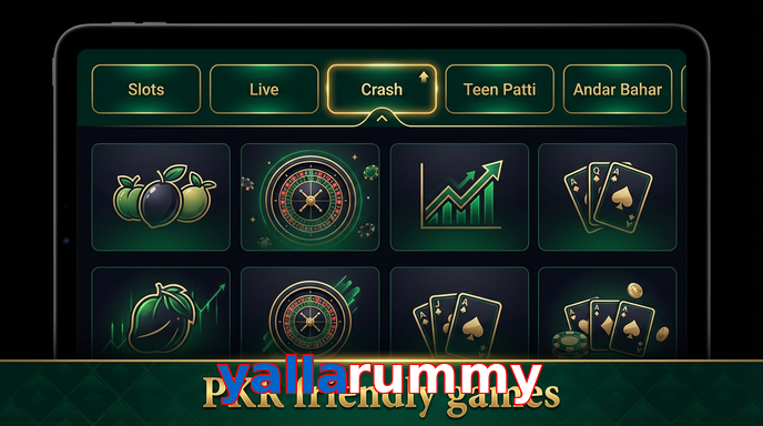 Game list for Yallarummy games section