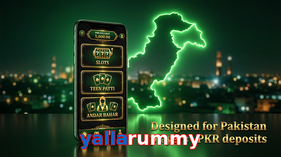 Main screen of Yallarummy pk page for PK players